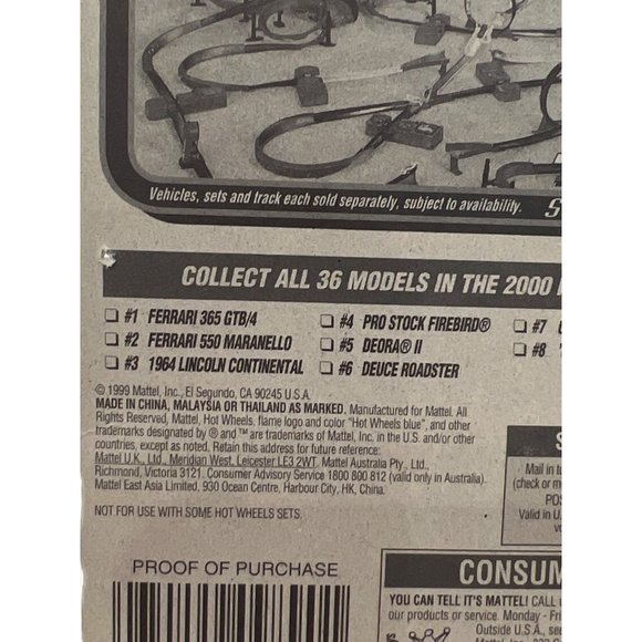 Hot Wheels 2000 First Editions 5 of 36 Collectable Car Deora II Toy Box Damage - Picture 8 of 10